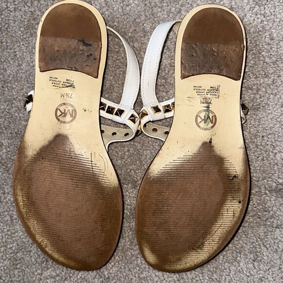 Michael Michael Kors Niko Leather Studded Sandal - Picture 5 of 9